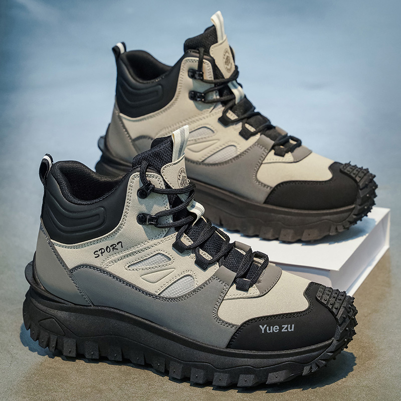 Outdoor Adventure For Adults - Men's high-top boots, comfortable and breathable