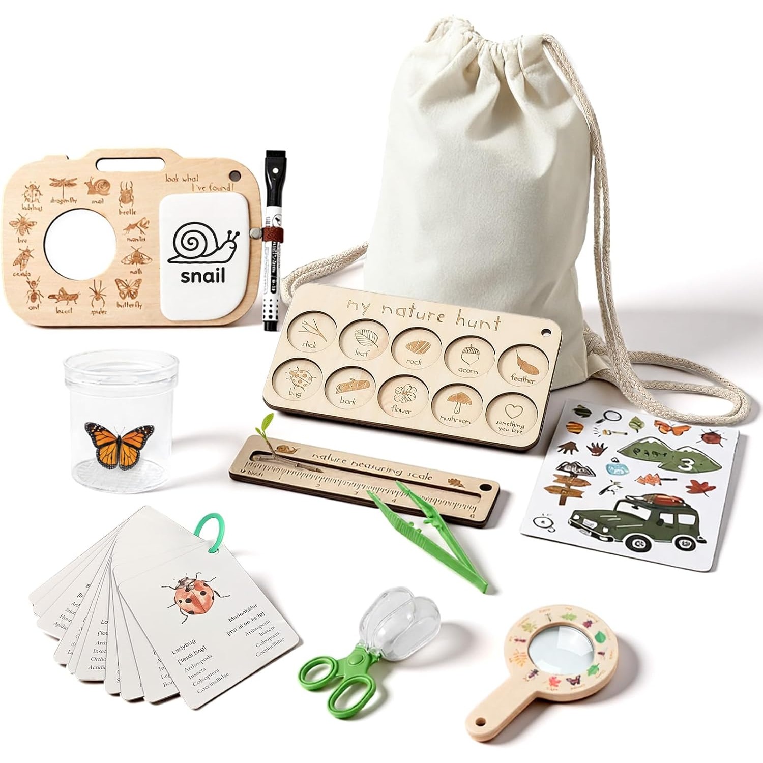 Outdoor Adventure Learning - Bug Catcher Kit for Kids with
