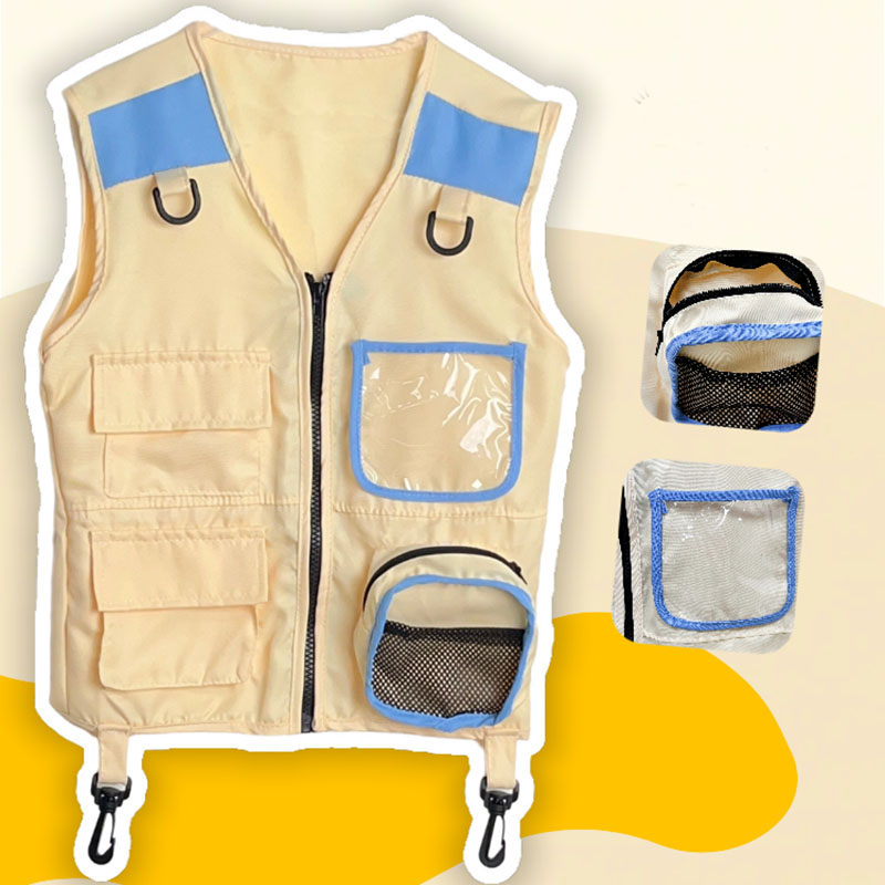 Children Explorer Vest Pretend - Outdoor Adventure Activities recension och pris
