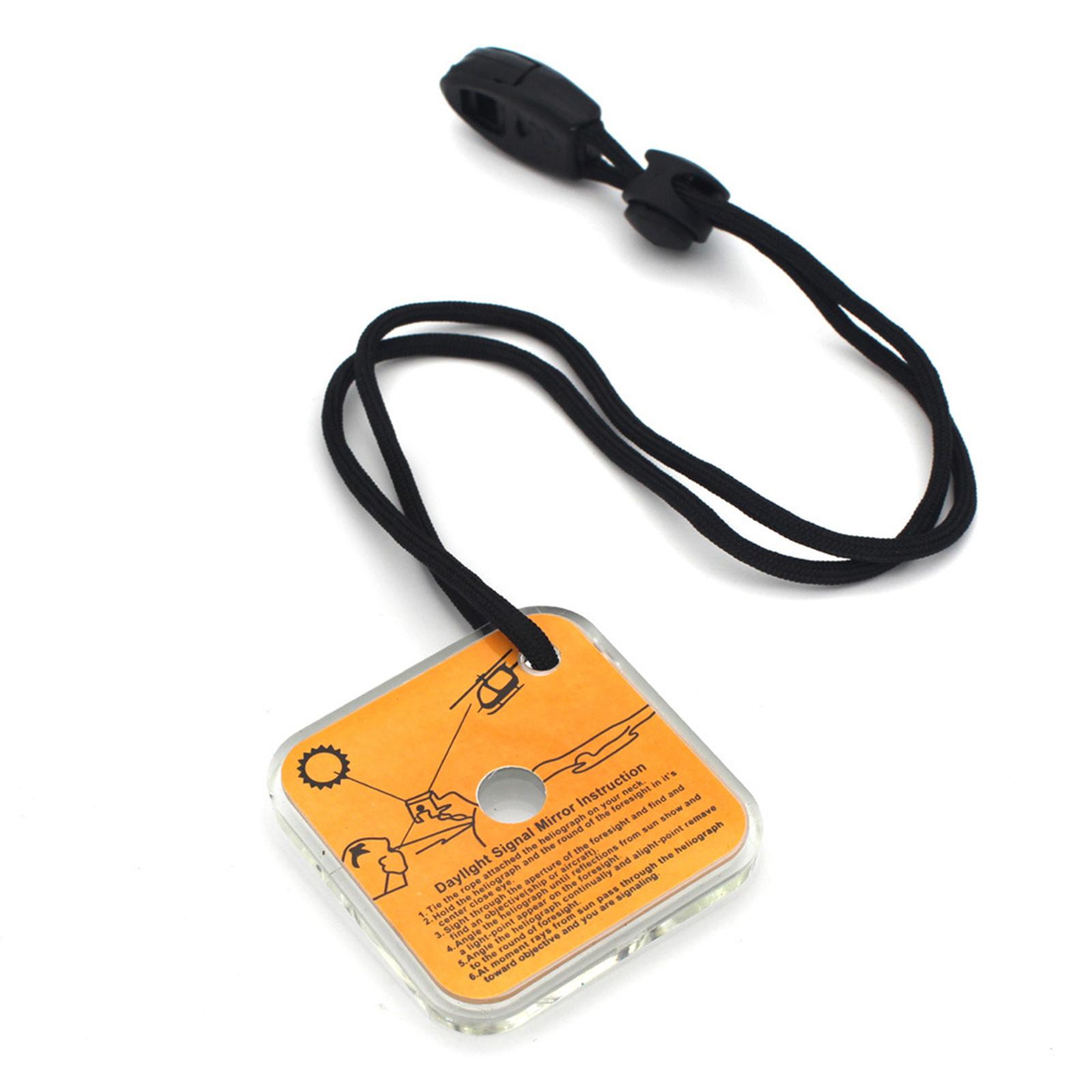 Portable Emergency Signal Mirr - Outdoor Adventure Activities recension och pris