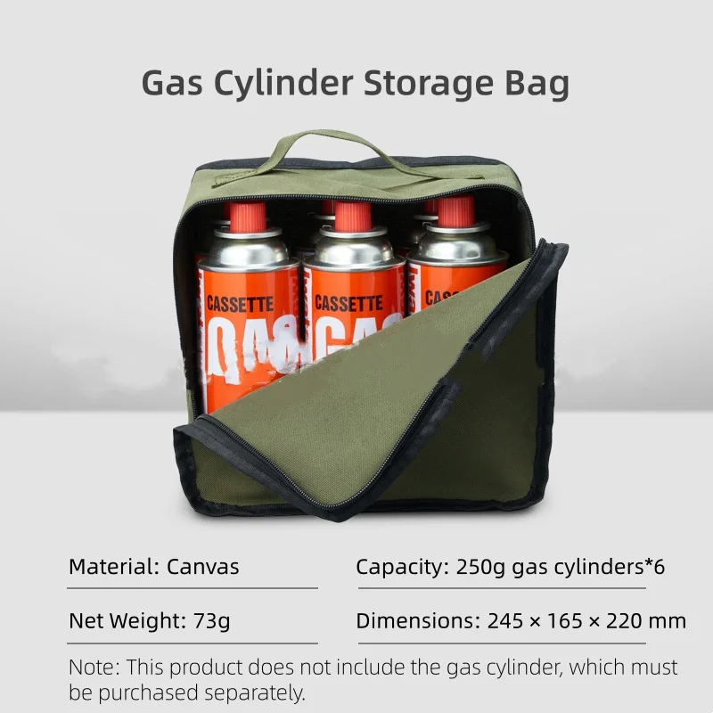 Gas Canister Bags Storage Bag  - Outdoor Adventure Activities recension och pris
