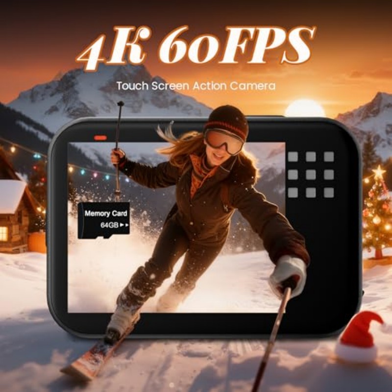 Mini body camera, 2K action ca - Outdoor Adventure Activities recension och pris