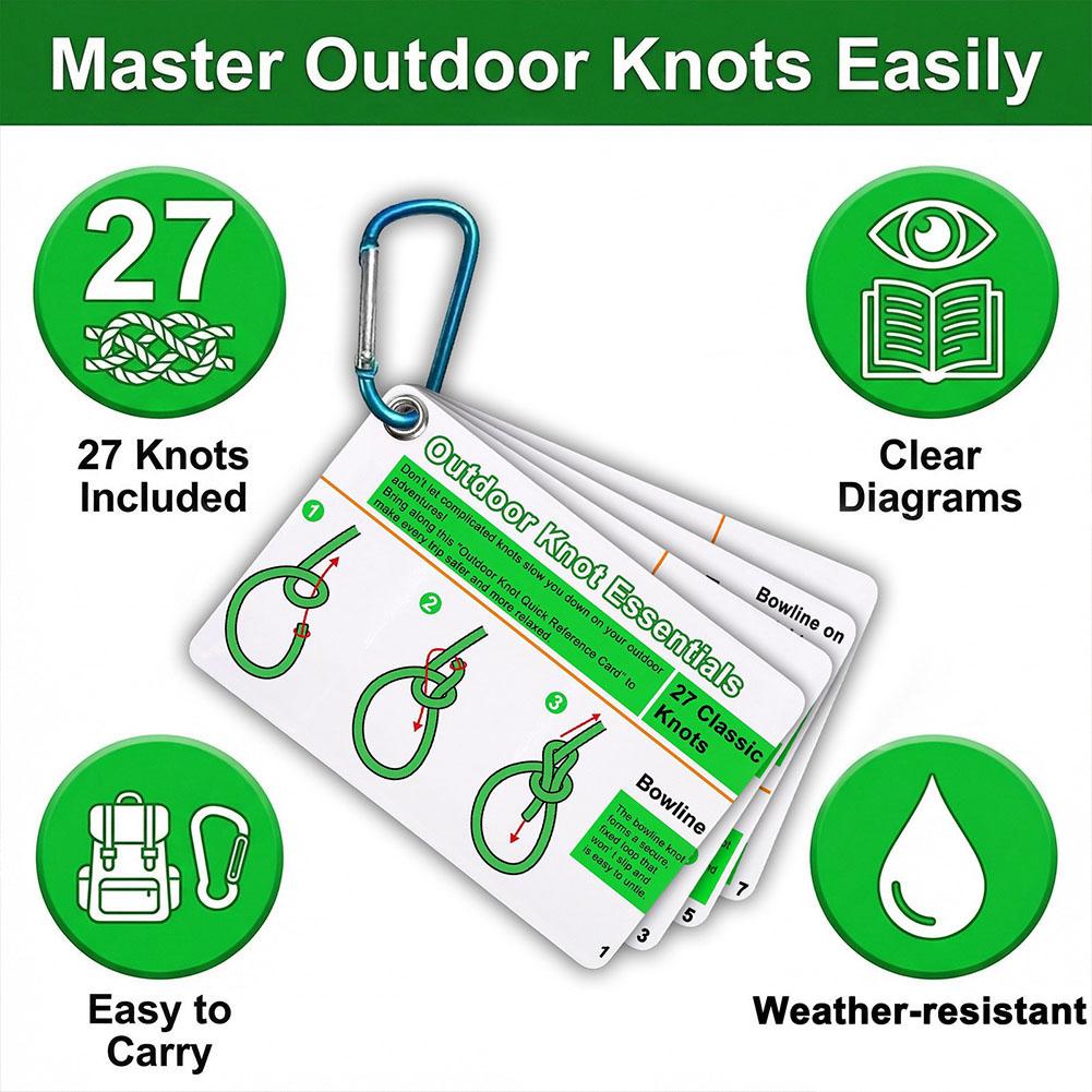Outdoor Knots Pocket Guide Wat - Outdoor Adventure Guide recension och pris