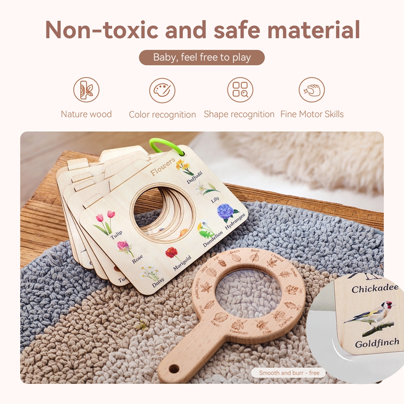 Wooden Magnifying Glass Outdoo - Outdoor Adventure Learning recension och pris
