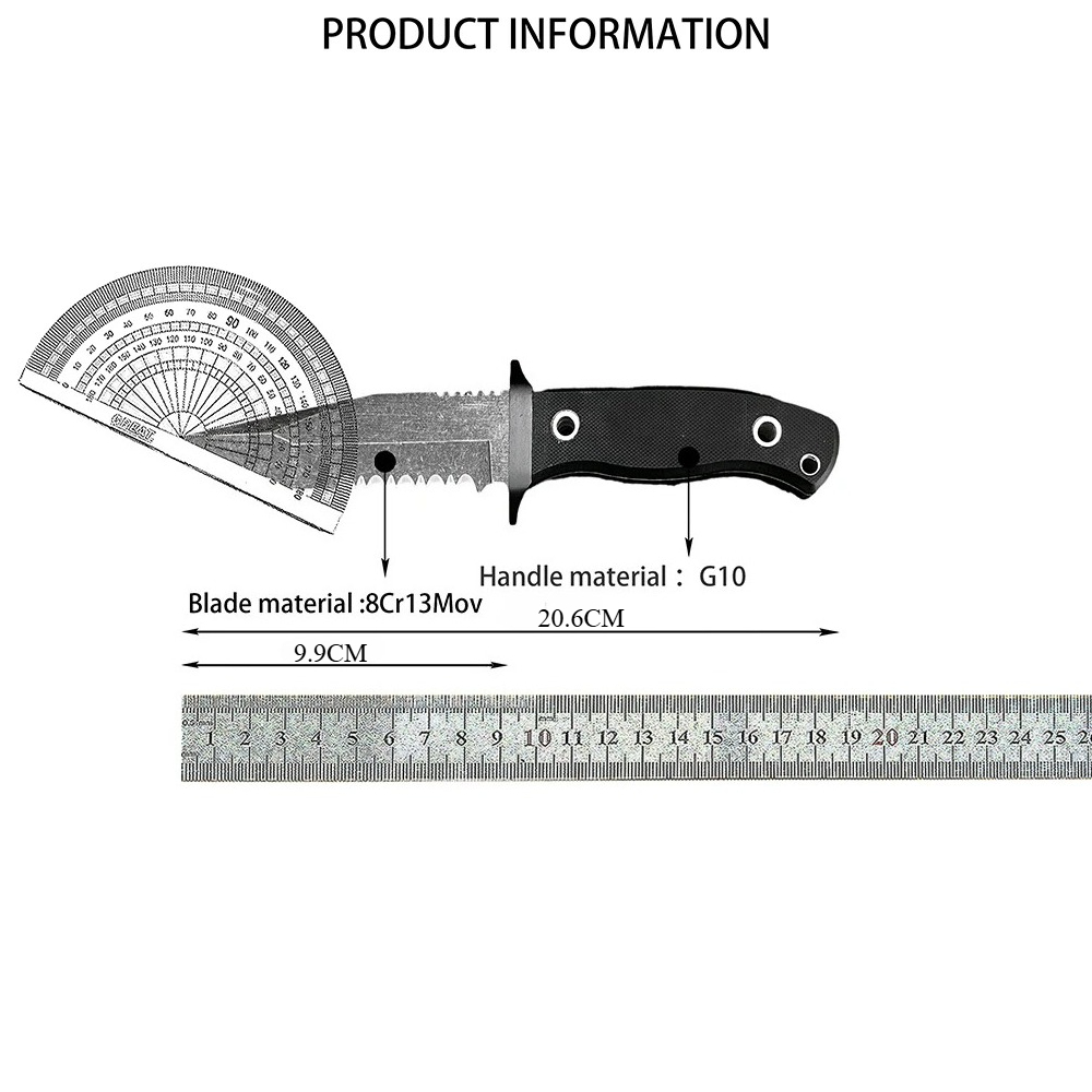 Durable 8Cr13Mov Small Straigh - Outdoor Adventure Activities recension och pris