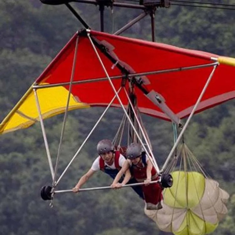 Outdoor Gliding Zipline Swingi - Outdoor Adventure Ziplines & Waterfall recension och pris
