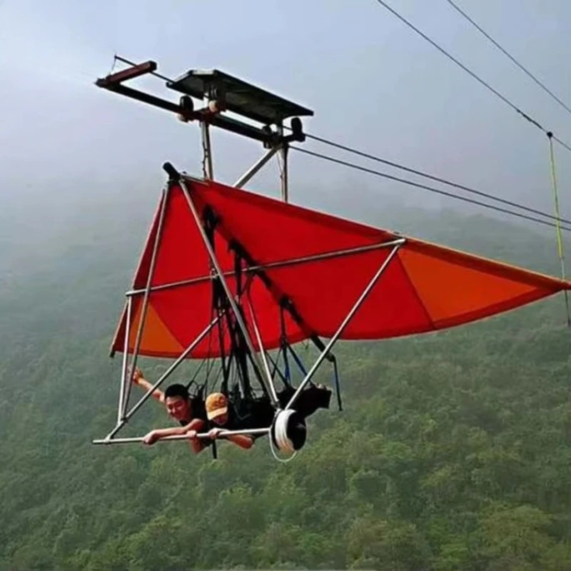 Outdoor Gliding Zipline Swingi - Outdoor Adventure Ziplines & Waterfall recension och pris
