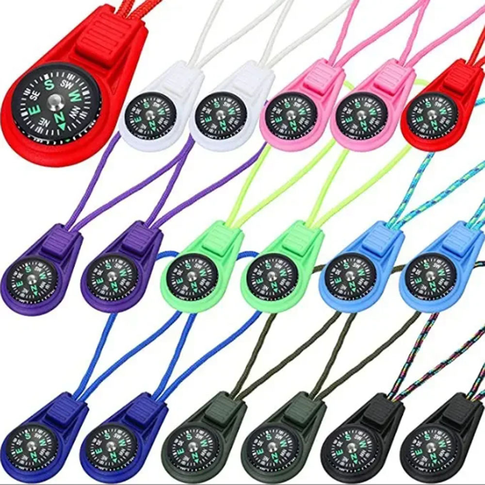10Pcs Colorful Survival Keycha - Outdoor Adventure Guide recension och pris