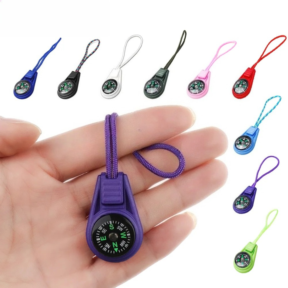 10Pcs Colorful Survival Keycha - Outdoor Adventure Guide recension och pris