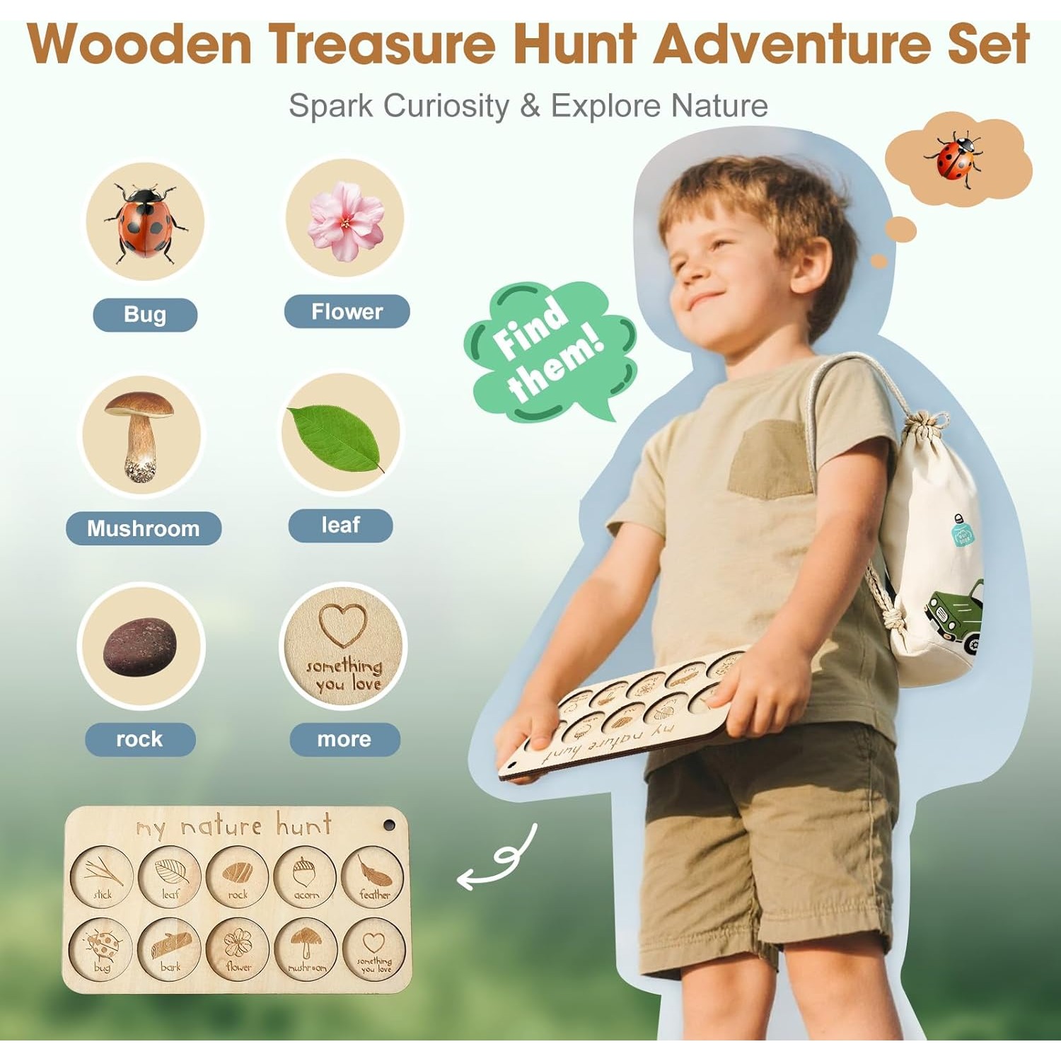 Bug Catcher Kit for Kids with  - Outdoor Adventure Learning recension och pris