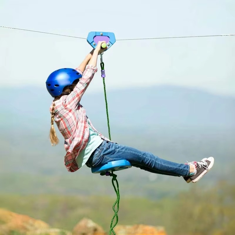 Zipline Game Set Outdoor zipli - Outdoor Adventure Ziplines & Waterfall recension och pris