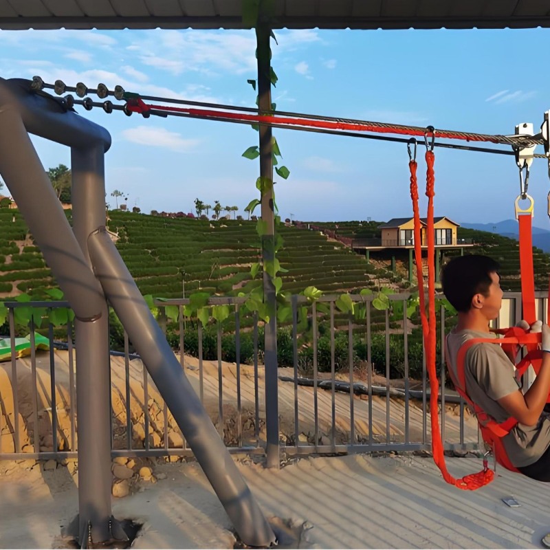High-altitude zipline equipmen - Outdoor Adventure Ziplines & Waterfall recension och pris
