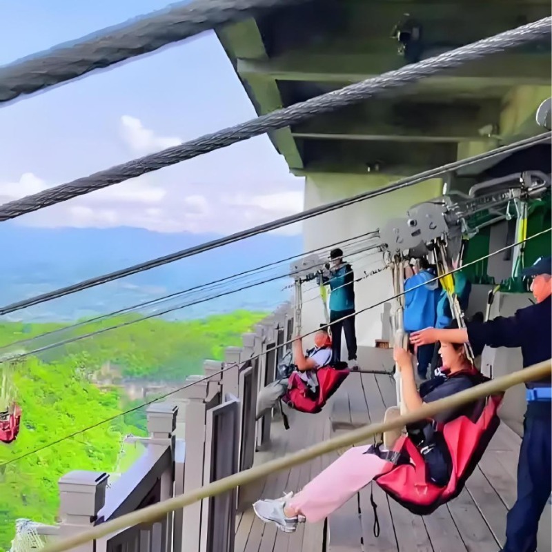 High-altitude zipline equipmen - Outdoor Adventure Ziplines & Waterfall recension och pris